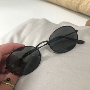 Trendy black sunglasses